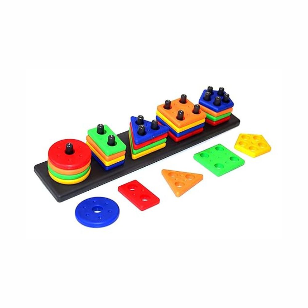 Shipra Play House Geometric Shape Stacker